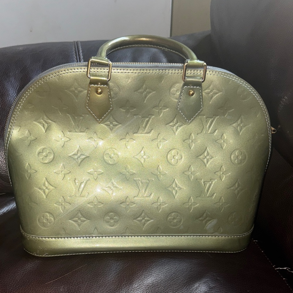Louis Vuitton Olive Green Satchel